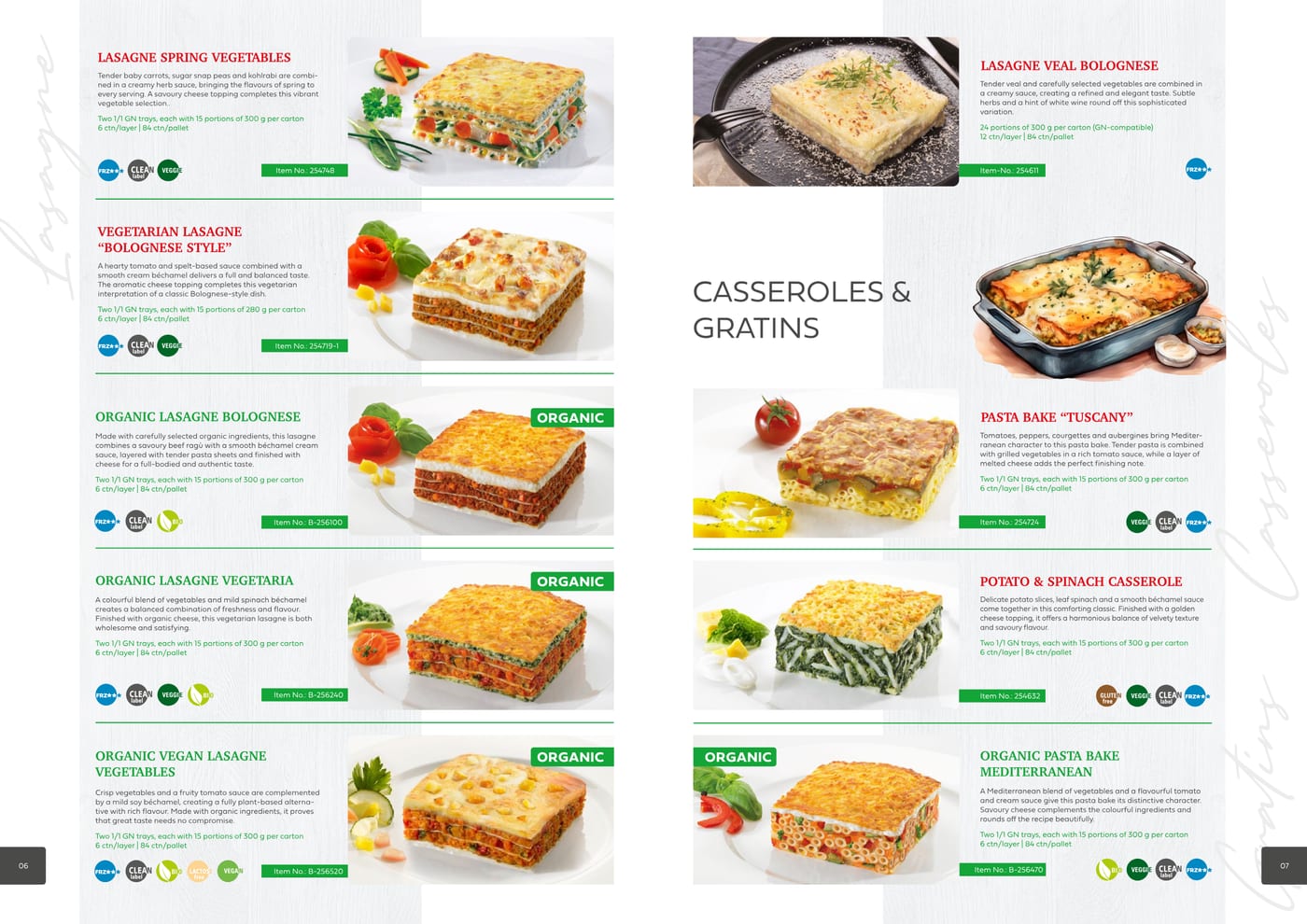 Giacobbe product catalogue (English), cover page